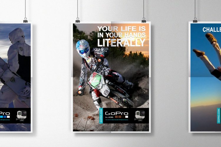 Pubblicità GoPro Beyond Limits project 1-2-3